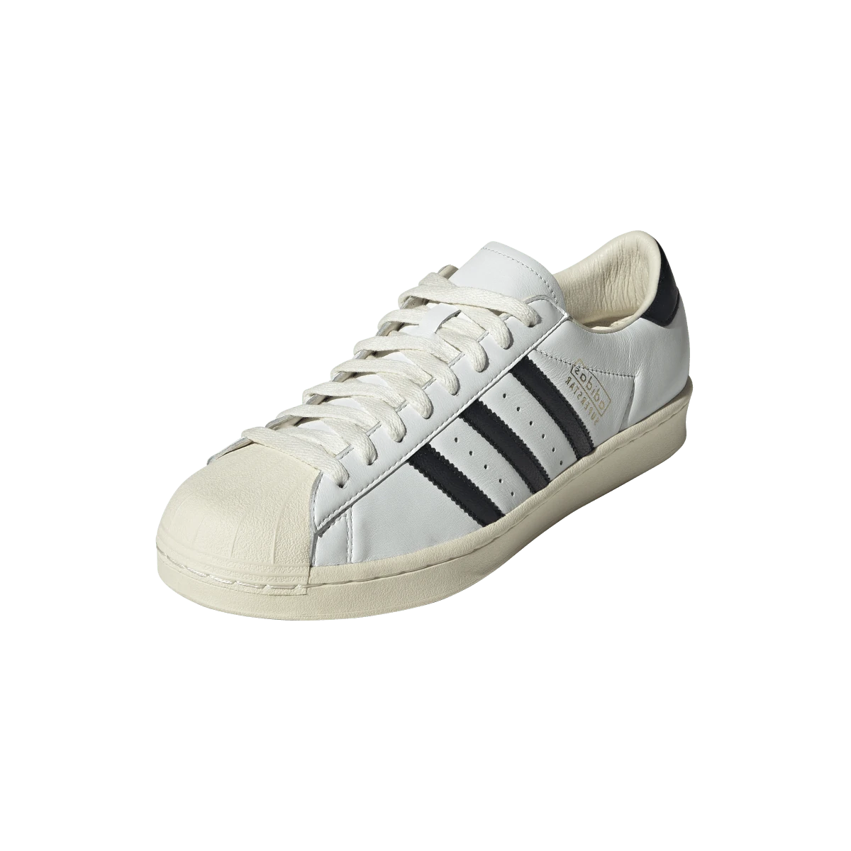 Overkicks - Adidas Superstar Vintage White Black Cream White (JQ3254) - vista trasera