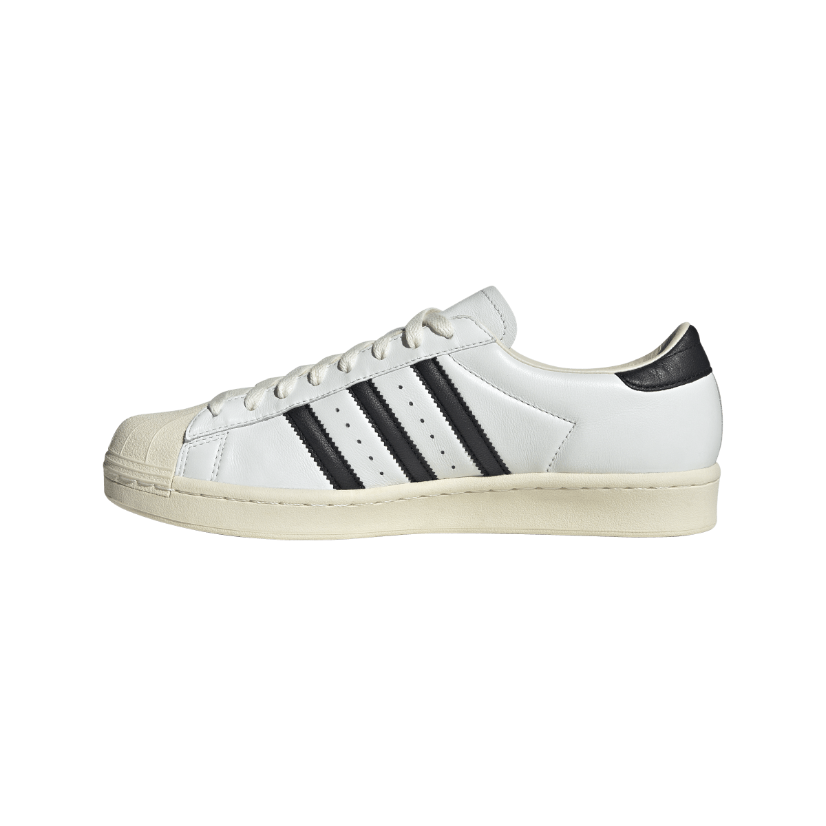 Overkicks - Adidas Superstar Vintage White Black Cream White (JQ3254) - detalle talón