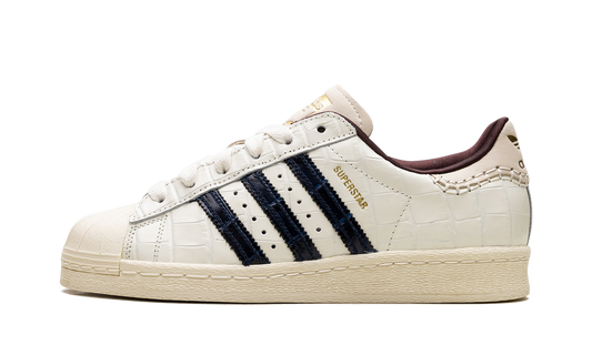 Overkicks - Adidas Superstar Wales Bonner White Croc (JP7161) - vista lateral