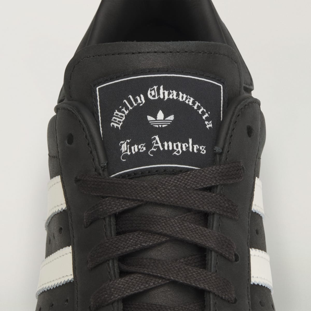Overkicks - Adidas Superstar Willy Chavarria Rose Black Cream White (KJ2029) - detalle