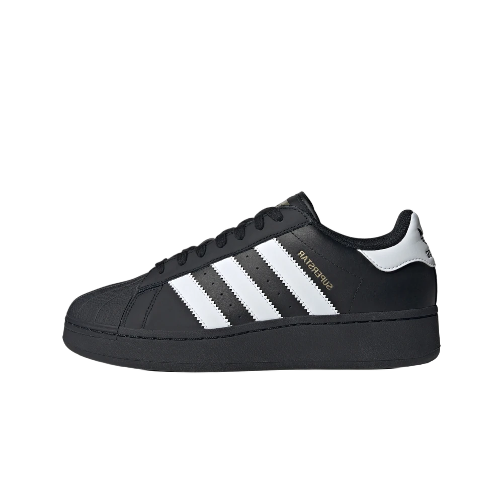 Overkicks - Adidas Superstar XLG Black White (IG9777) - vista lateral