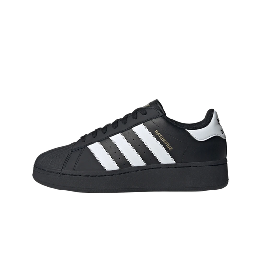 Overkicks - Adidas Superstar XLG Black White (IG9777) - vista lateral