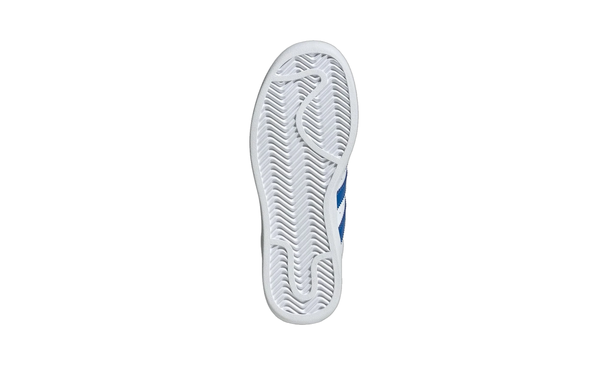 Overkicks - Adidas Superstar XLG Cloud White Blue (IG0289) - par completo