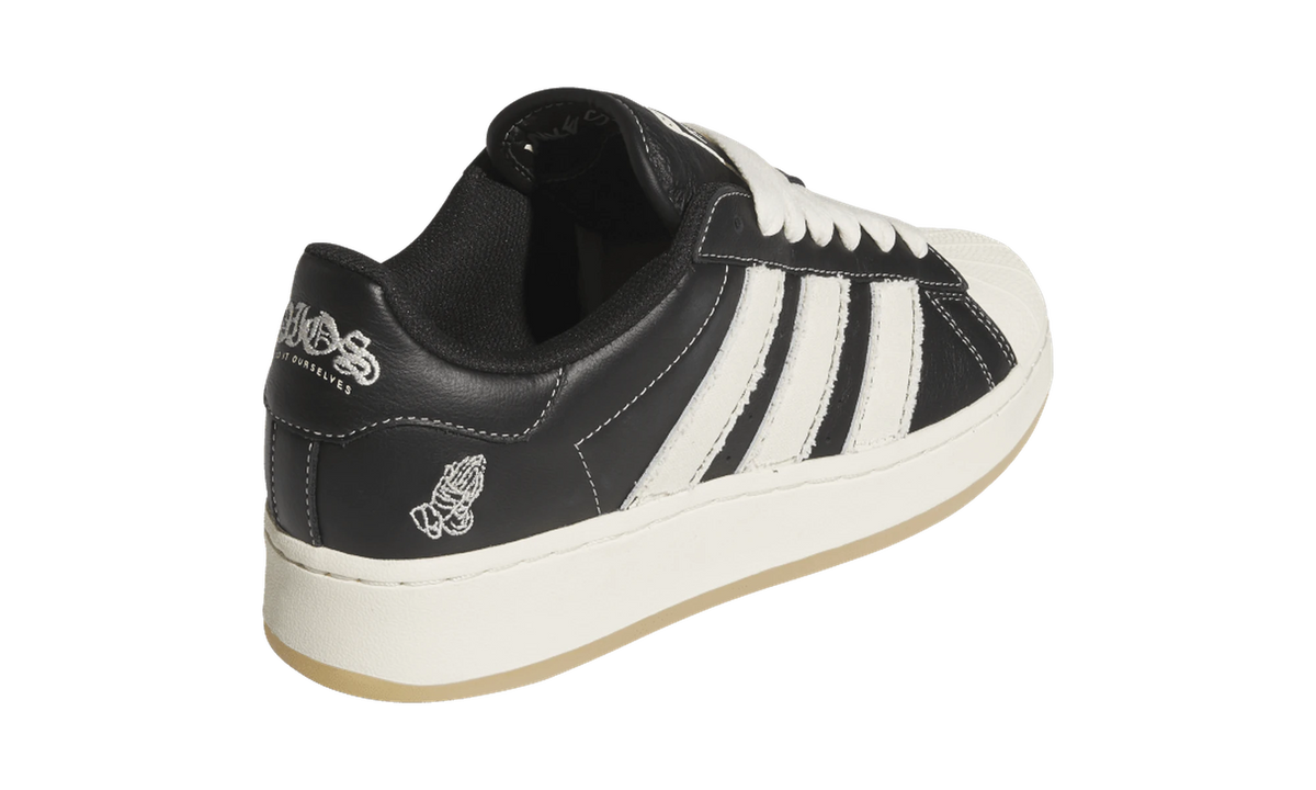 Overkicks - Adidas Superstar XLG DIOS Black Cream White (HQ7248) - vista superior