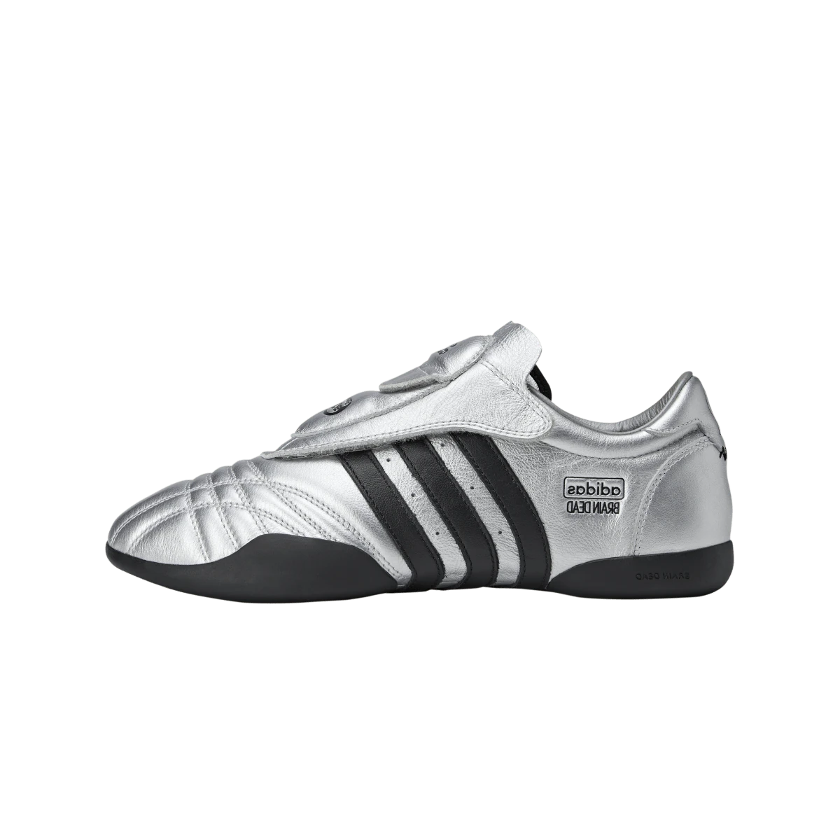 Overkicks - Adidas Taekwondo Brain Dead Metallic Silver (JQ9215) - vista lateral