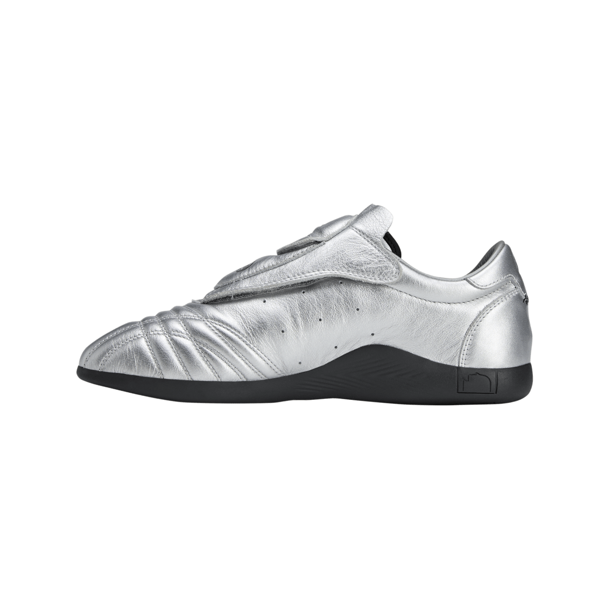 Overkicks - Adidas Taekwondo Brain Dead Metallic Silver (JQ9215) - detalle talon
