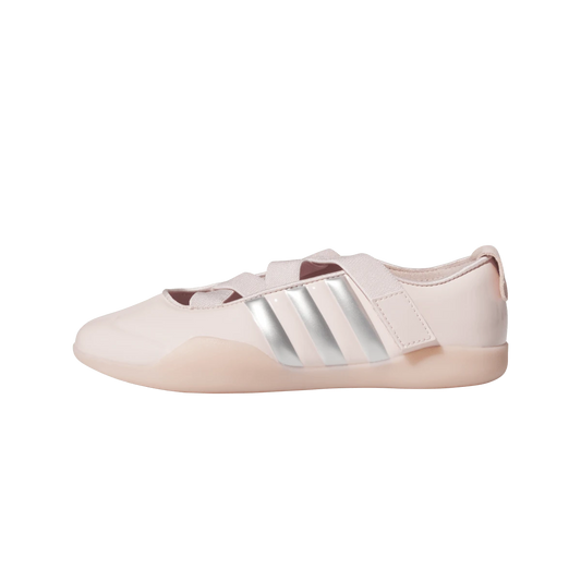 Overkicks - Adidas Taekwondo Caroline Hu x CLOT Pink Silver (JR6485) - vista lateral