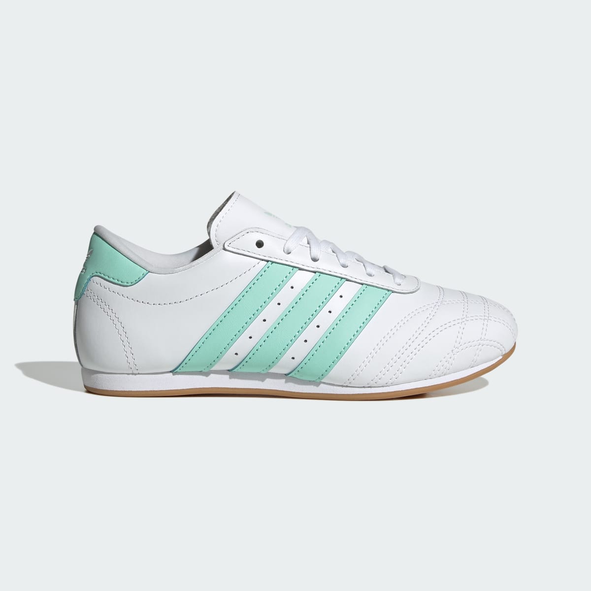Overkicks - Adidas Taekwondo Cloud White Clear Mint Gum (GS) (JR9392) - vista lateral