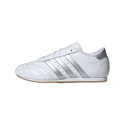Overkicks - Adidas Taekwondo Cloud White Silver Metallic Gum (JS1192) - vista lateral