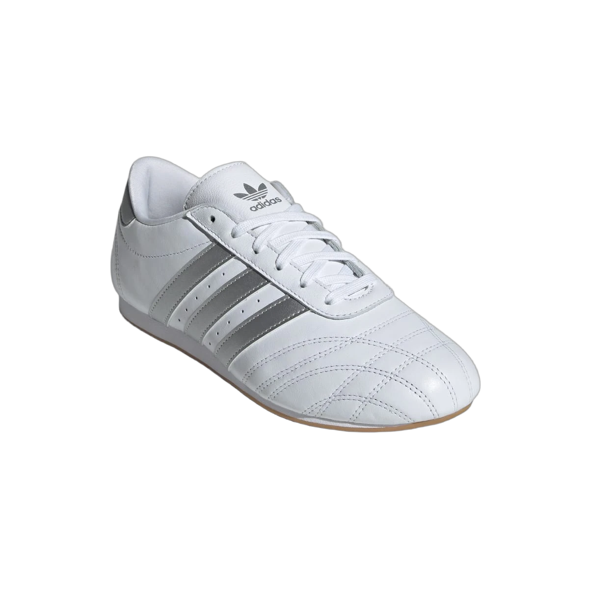 Overkicks - Adidas Taekwondo Cloud White Silver Metallic Gum (JS1192) - detalle suela