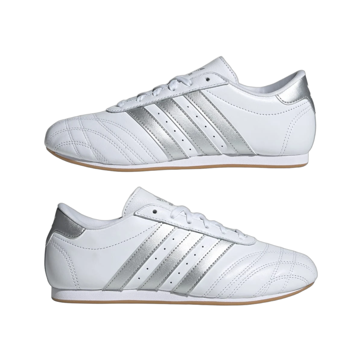 Overkicks - Adidas Taekwondo Cloud White Silver Metallic Gum (JS1192) - detalle lateral interior