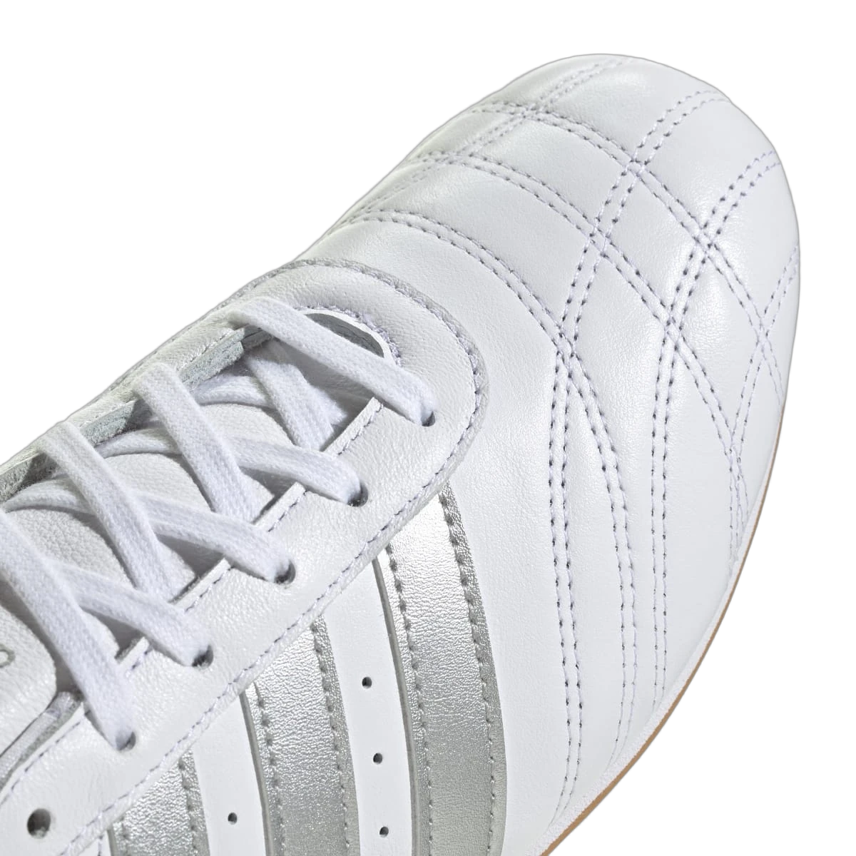 Overkicks - Adidas Taekwondo Cloud White Silver Metallic Gum (JS1192) - detalle