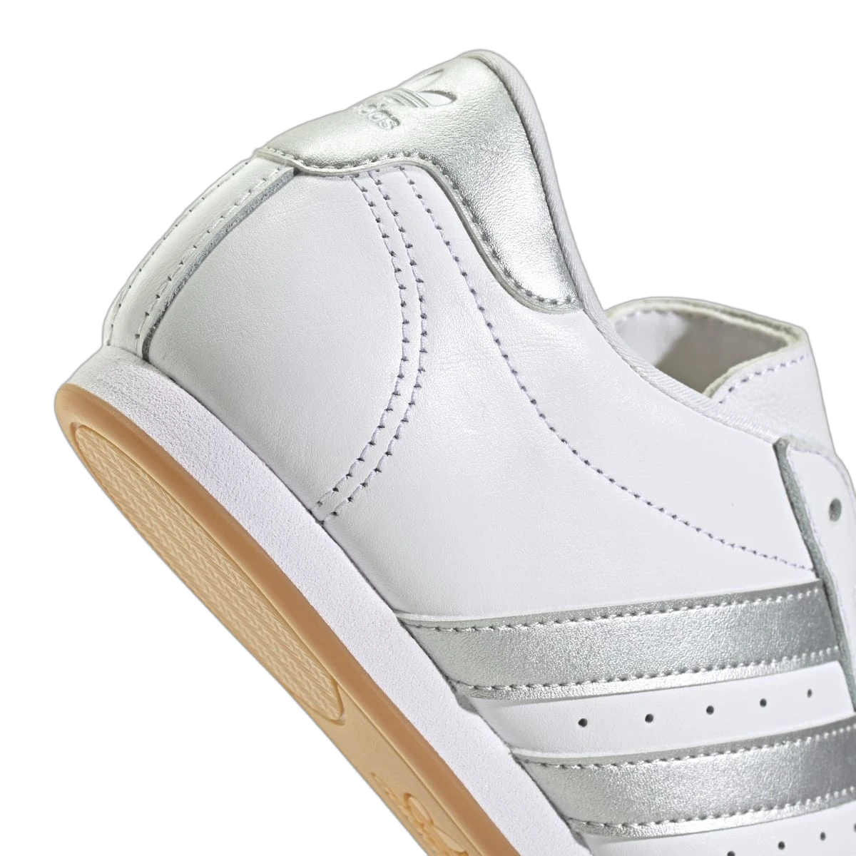 Overkicks - Adidas Taekwondo Cloud White Silver Metallic Gum (JS1192) - detalle