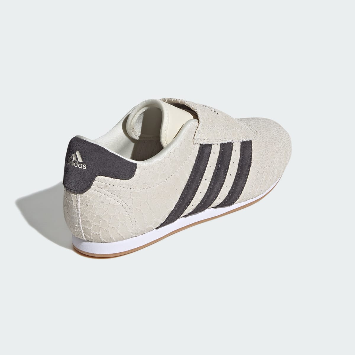Overkicks - Adidas Taekwondo Cream White Utility Black (IH4447) - detalle talon