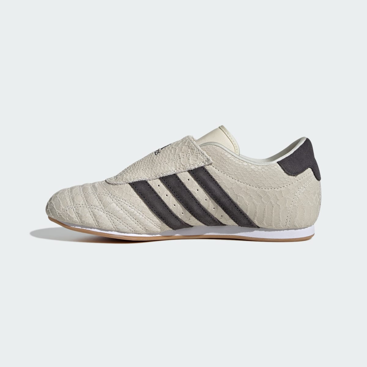 Overkicks - Adidas Taekwondo Cream White Utility Black (IH4447) - detalle lateral interior