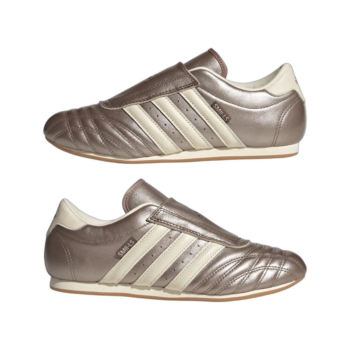 Overkicks - Adidas Taekwondo Earth Strata Cream White Gum (JQ8200) - detalle lateral interior