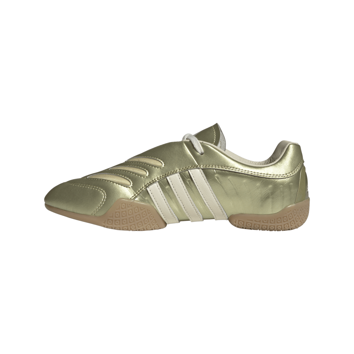 Overkicks - Adidas Taekwondo Elite Mei Gold Metallic White (JR1827) - detalle talon