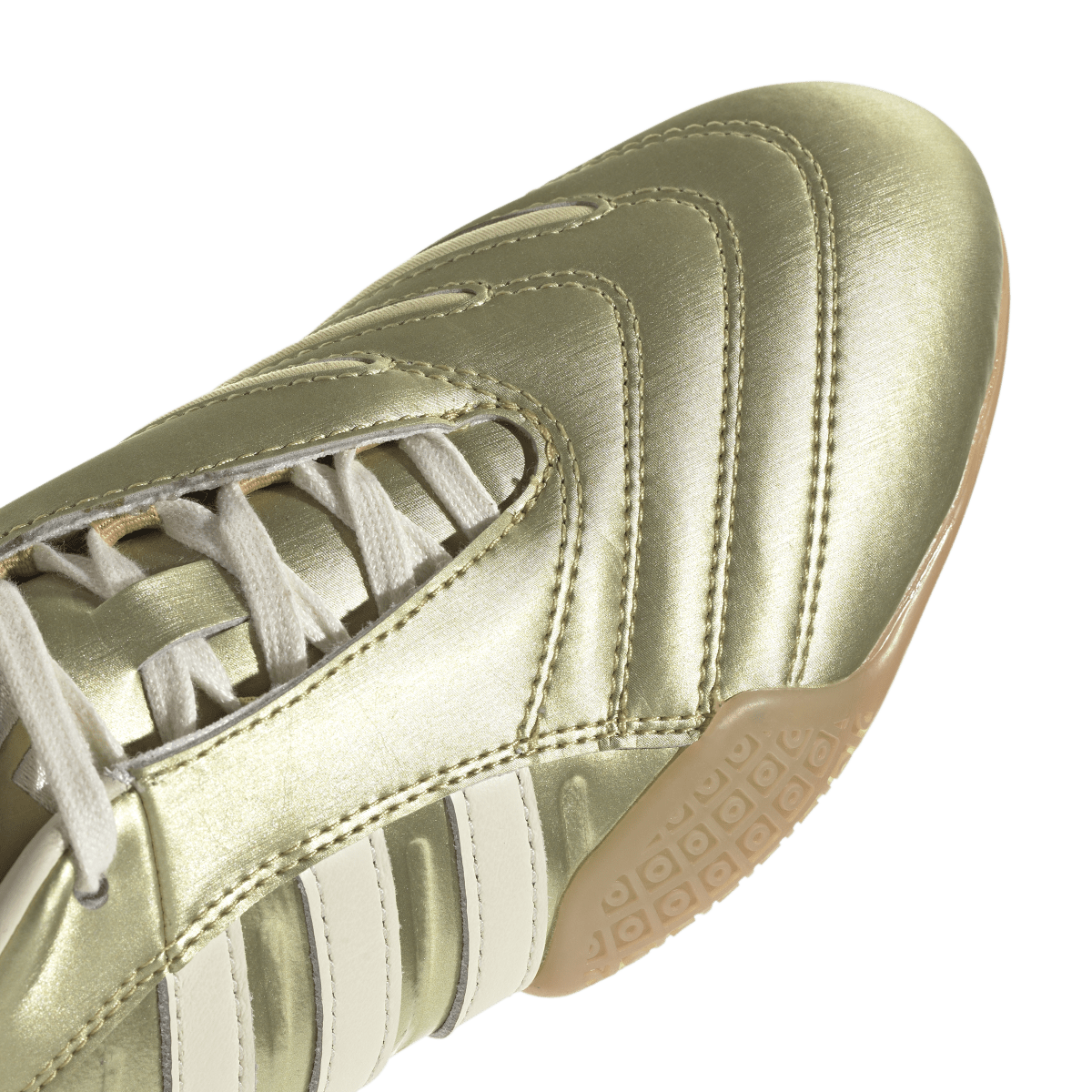 Overkicks - Adidas Taekwondo Elite Mei Gold Metallic White (JR1827) - detalle