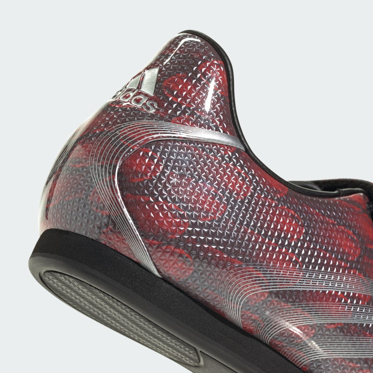 Overkicks - Adidas Taekwondo F50 Better Scarlet Silver Metallic (IH6859) - detalle