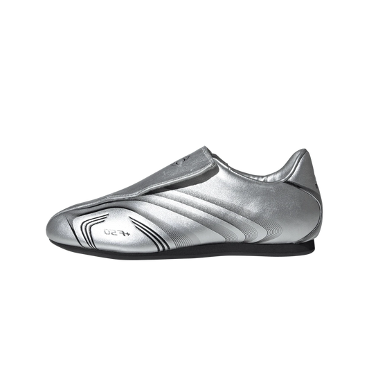 Overkicks - Adidas Taekwondo F50 Silver Metallic Black (IH1873) - vista lateral
