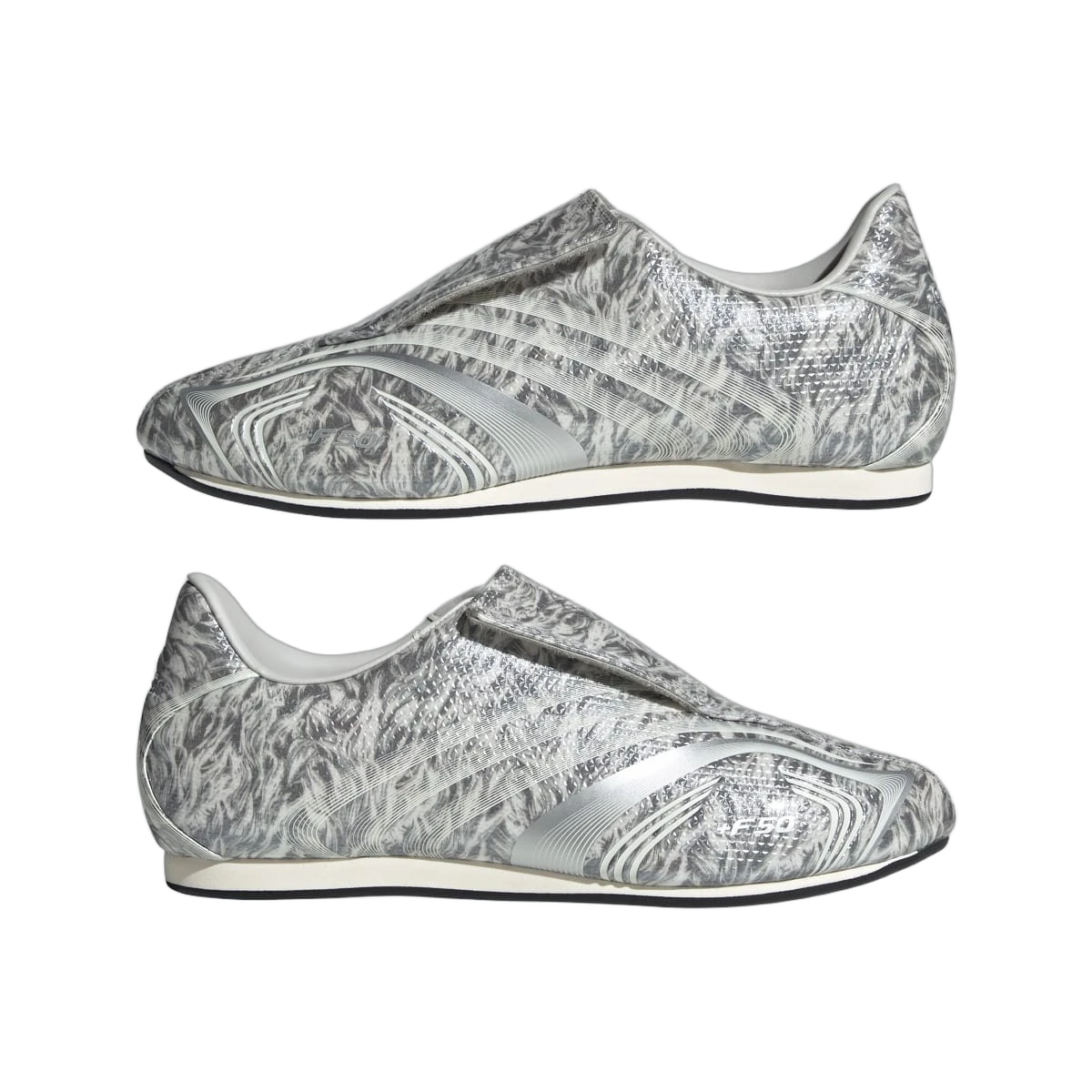 Overkicks - Adidas Taekwondo F50 Silver Metallic Grey (IH6861) - detalle lateral interior