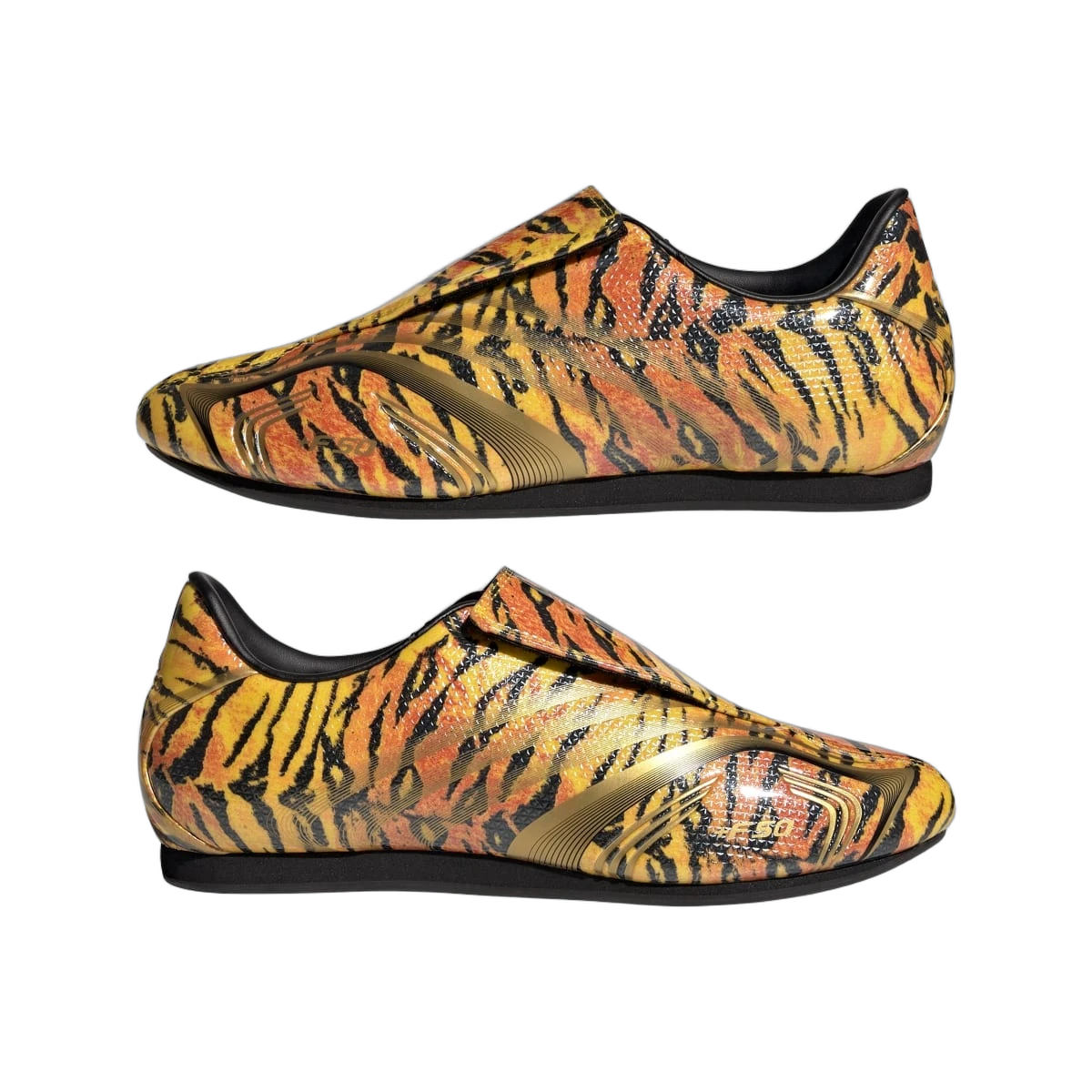 Overkicks - Adidas Taekwondo F50 Tiger Print (IH6860) - detalle lateral interior