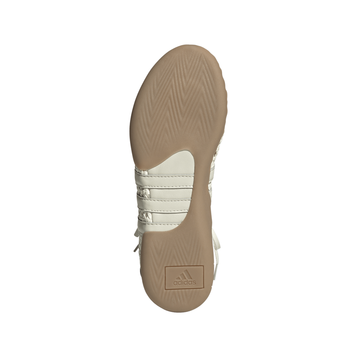 Overkicks - Adidas Taekwondo Mei Ballet Basketweave Cream White (KI3582) - detalle suela