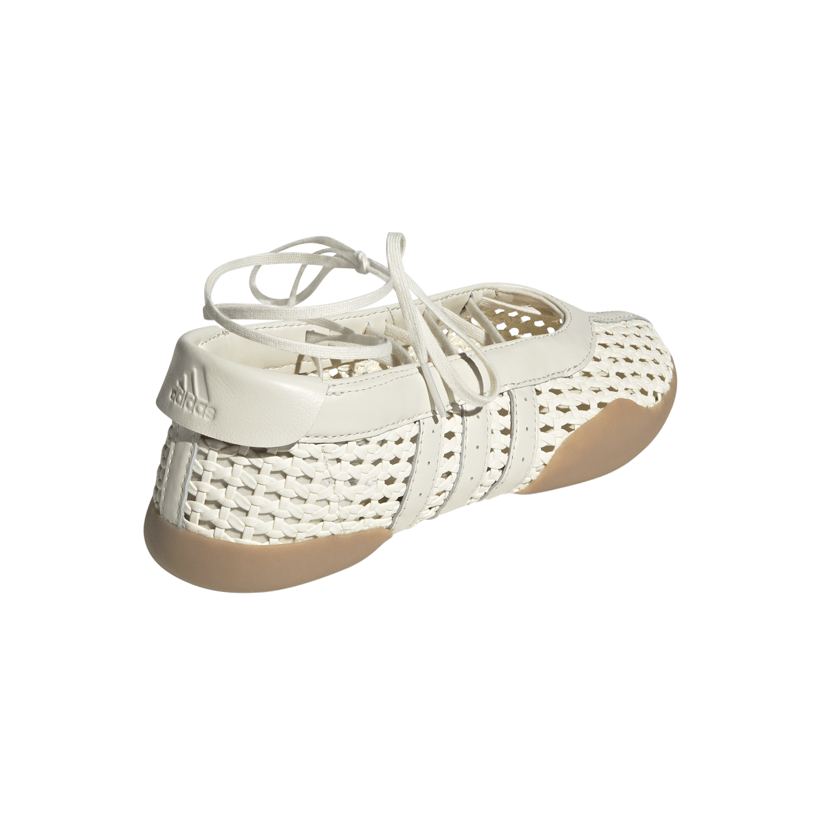 Overkicks - Adidas Taekwondo Mei Ballet Basketweave Cream White (KI3582) - vista superior