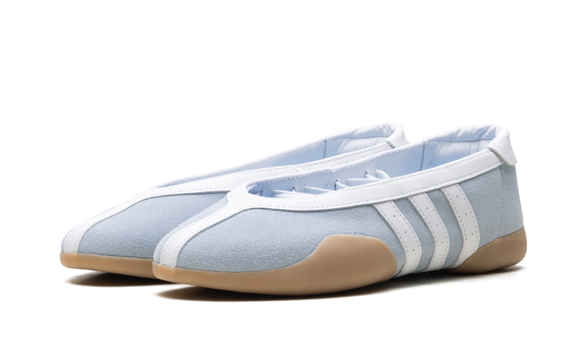 Overkicks - Adidas Taekwondo Mei Ballet Clear Sky White (JR5758) - vista trasera