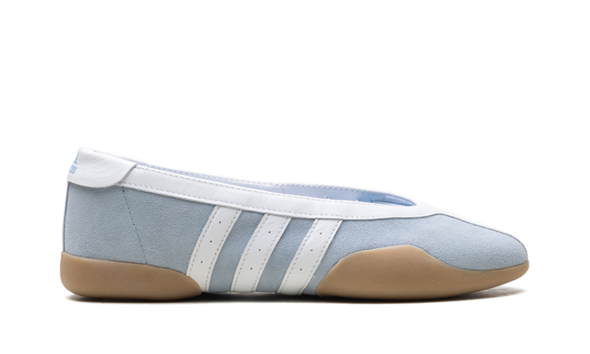 Overkicks - Adidas Taekwondo Mei Ballet Clear Sky White (JR5758) - detalle talon