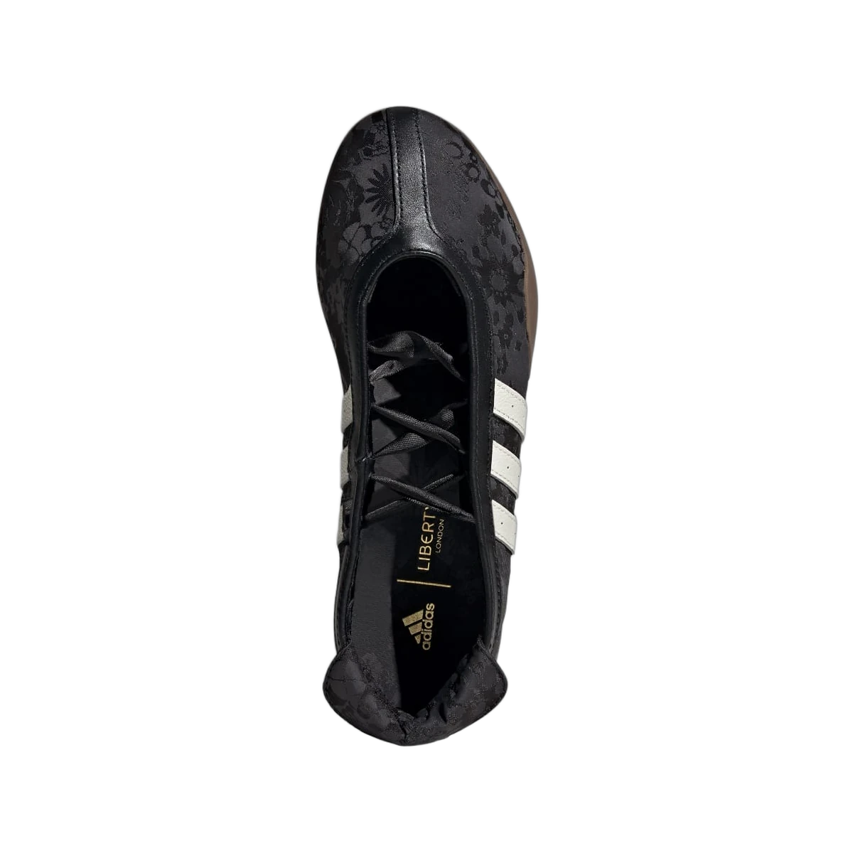 Overkicks - Adidas Taekwondo Mei Ballet Liberty London Black Floral Gum (IH6916) - par completo