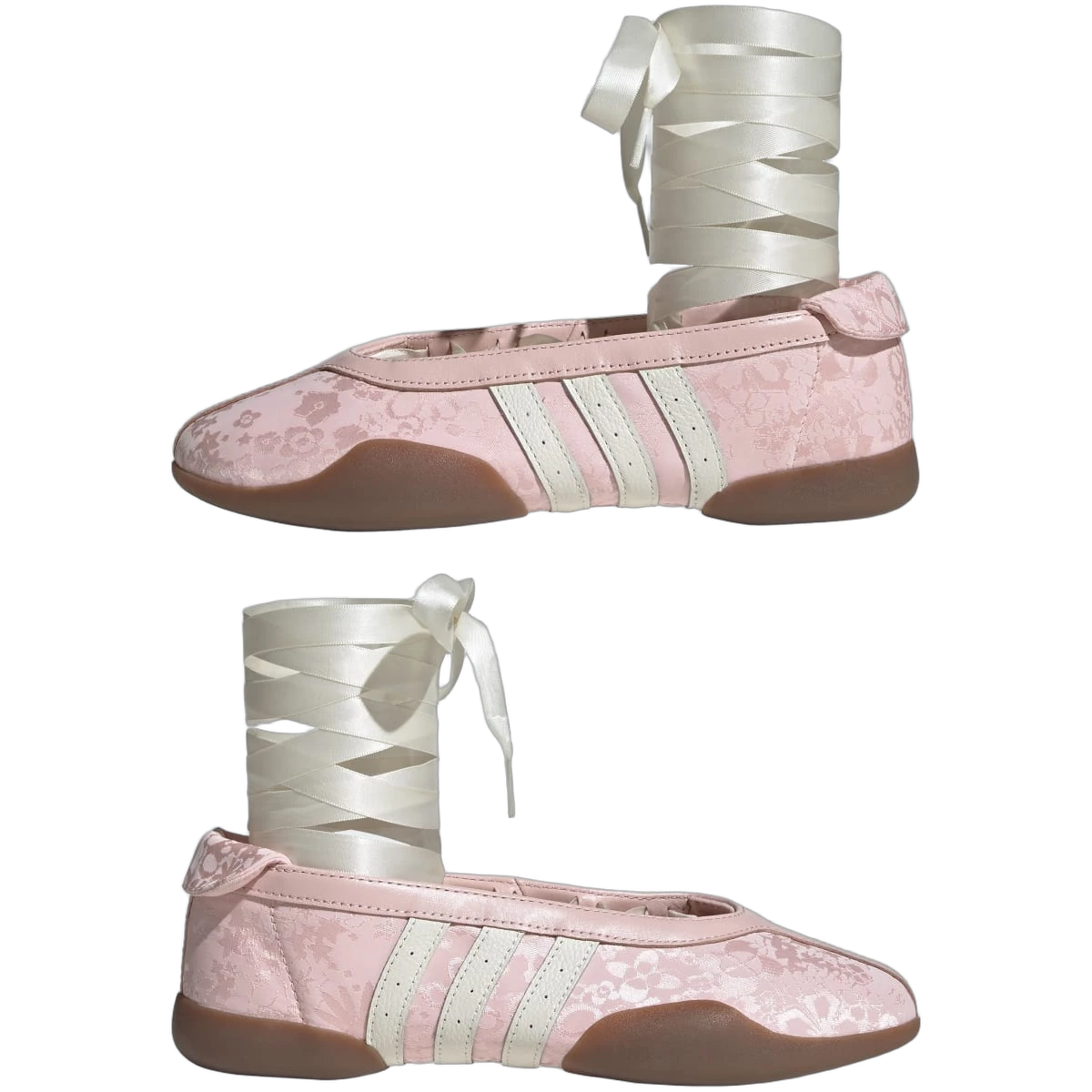 Overkicks - Adidas Taekwondo Mei Ballet Liberty London Pink Floral Gum (IH6915) - detalle