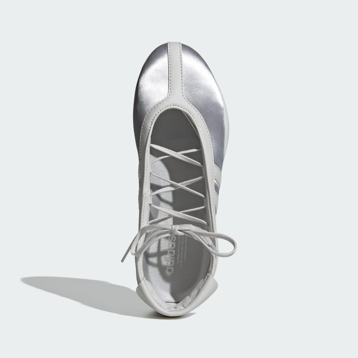 Overkicks - Adidas Taekwondo Mei Ballet Silver Metallic Grey (KJ8370) - par completo