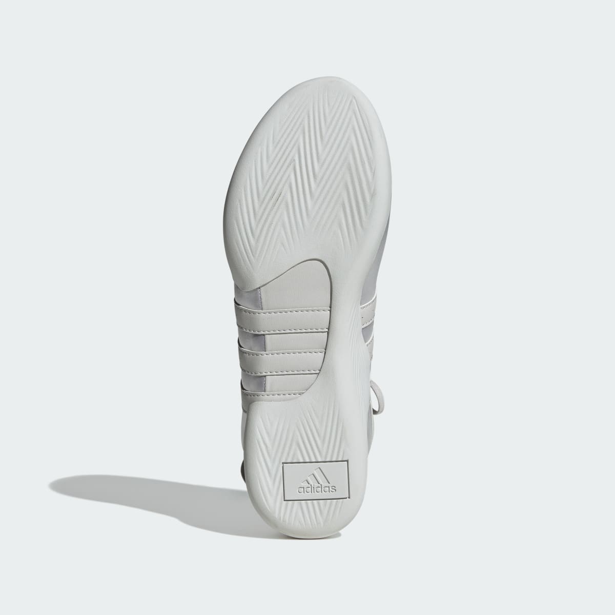 Overkicks - Adidas Taekwondo Mei Ballet Silver Metallic Grey (KJ8370) - detalle suela