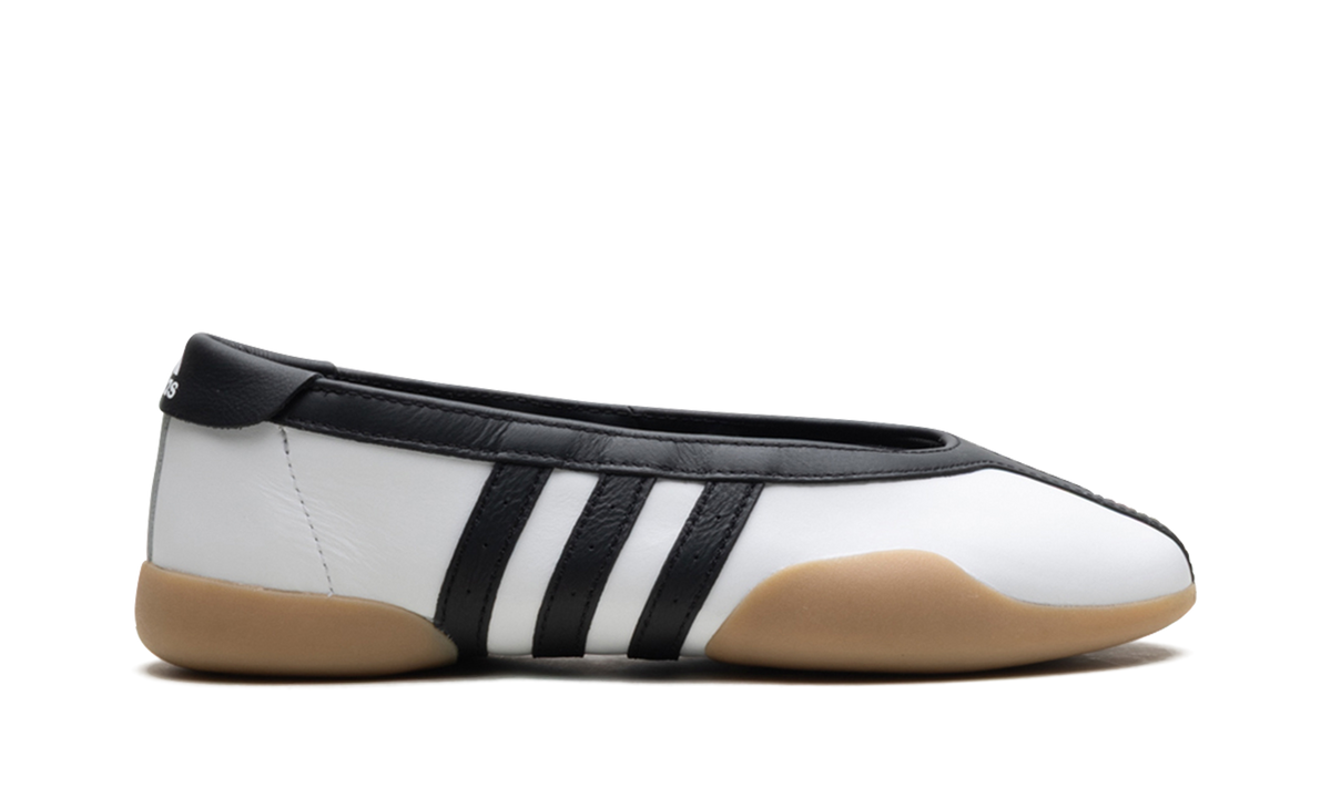 Overkicks - Adidas Taekwondo Mei Ballet White Black (JR7030) - detalle talon