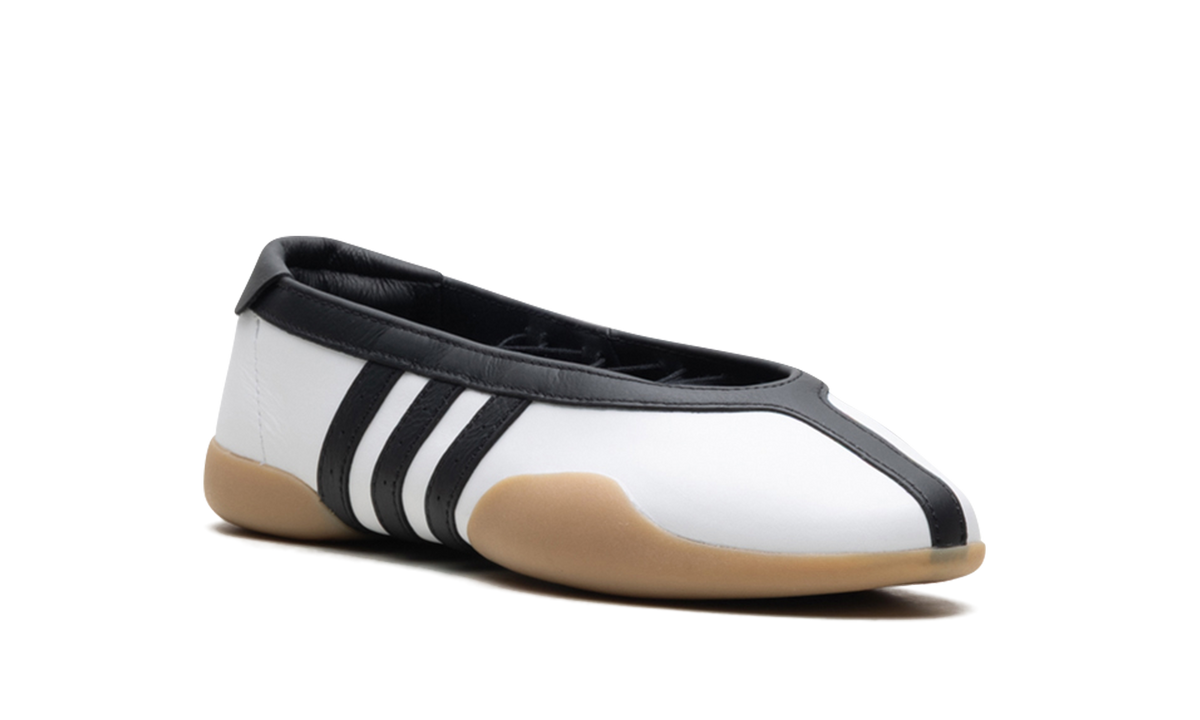 Overkicks - Adidas Taekwondo Mei Ballet White Black (JR7030) - detalle lateral interior