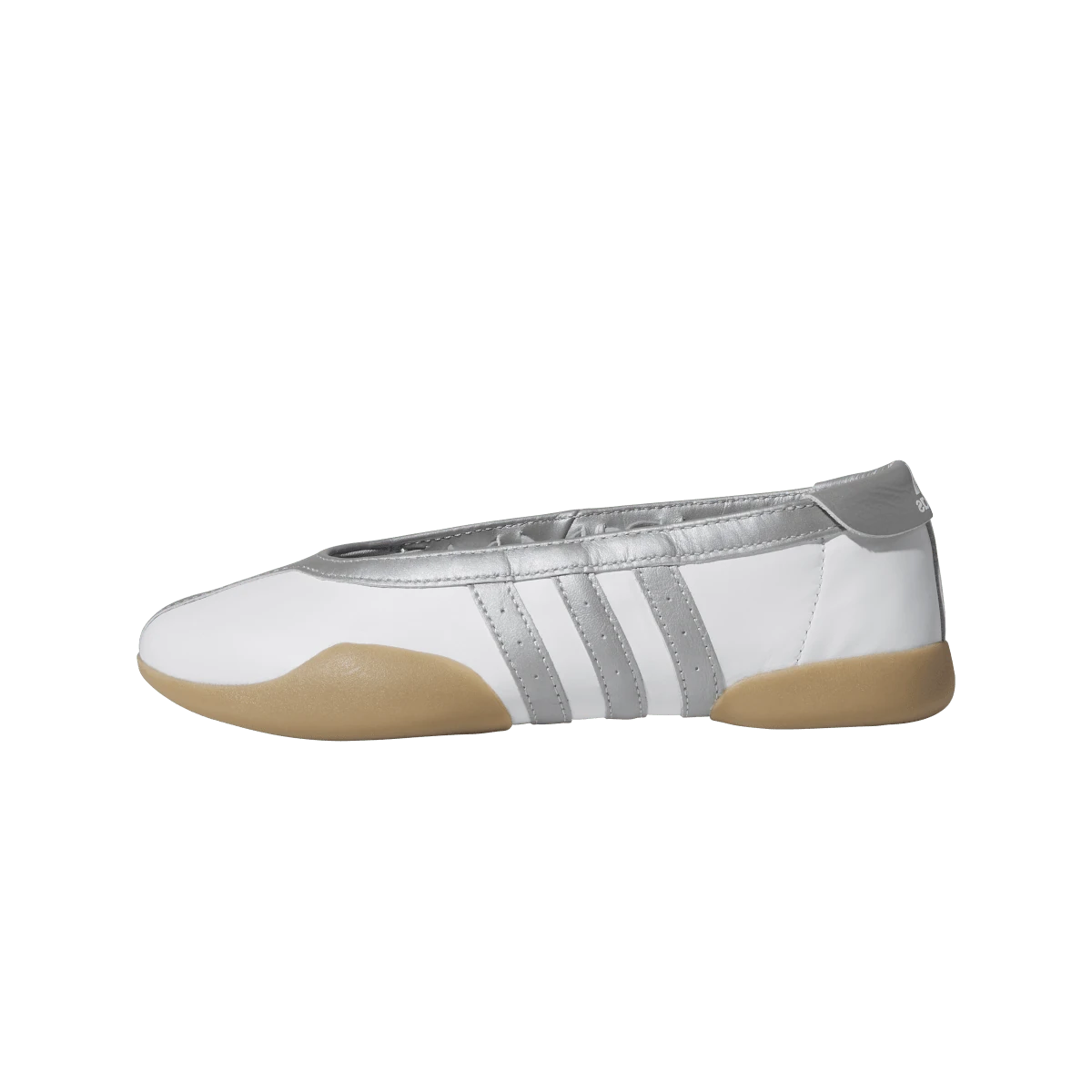 Overkicks - Adidas Taekwondo Mei Ballet White Silver Metallic (JQ6438) - vista lateral