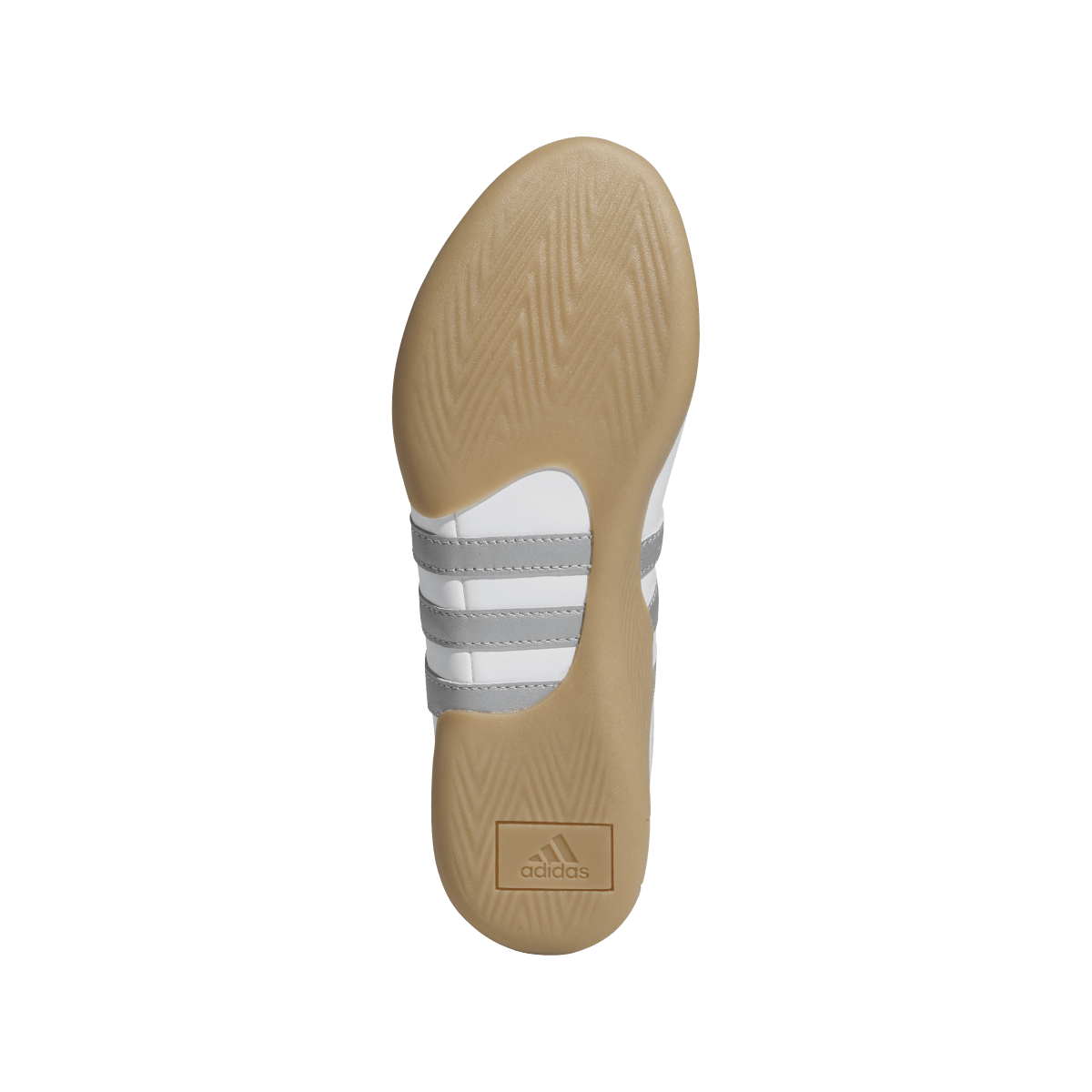 Overkicks - Adidas Taekwondo Mei Ballet White Silver Metallic (JQ6438) - detalle suela