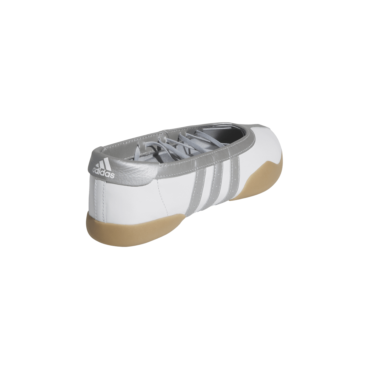 Overkicks - Adidas Taekwondo Mei Ballet White Silver Metallic (JQ6438) - vista superior