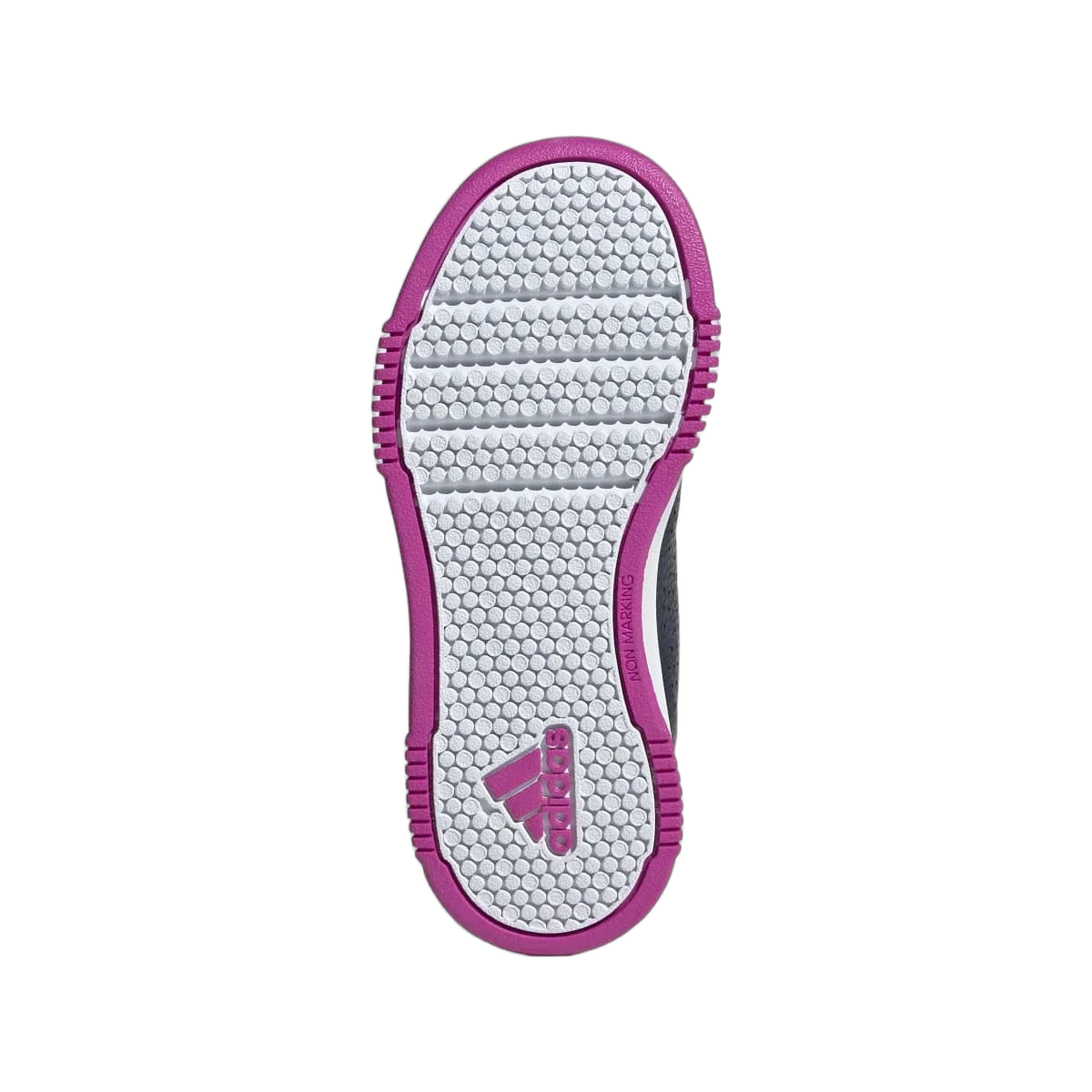 Overkicks - Adidas Tensaur Hook And Loop Shadow Navy Cloud White Flash Pink (GS) (JH9541) - imagen 3