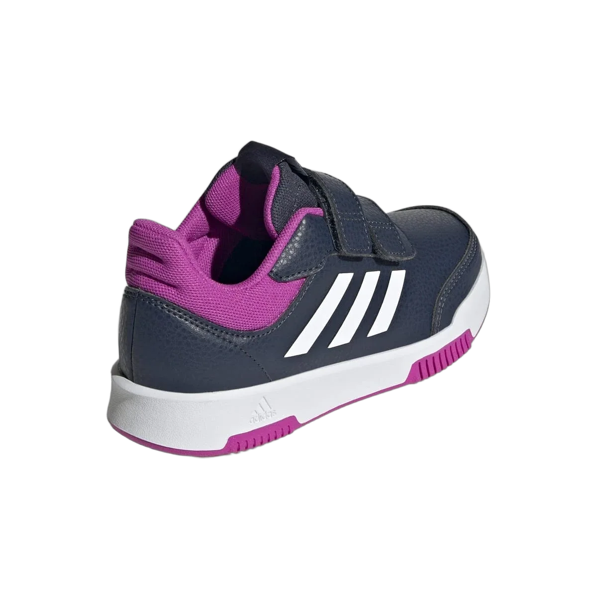 Overkicks - Adidas Tensaur Hook And Loop Shadow Navy Cloud White Flash Pink (GS) (JH9541) - imagen 5