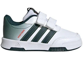 Overkicks - Adidas Tensaur Run Disney Mickey Mouse Cloud White Aurora Ivy Lime Burst (TD) (JR8128) - vista lateral