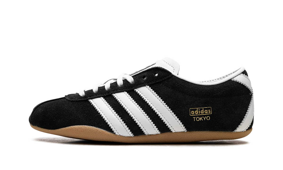 Overkicks - Adidas Tokyo Black White (Womens) (JI0183) - vista lateral