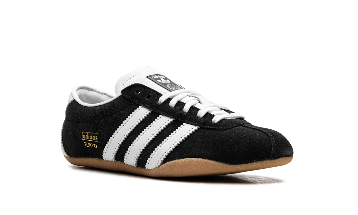 Overkicks - Adidas Tokyo Black White (Womens) (JI0183) - detalle lateral interior