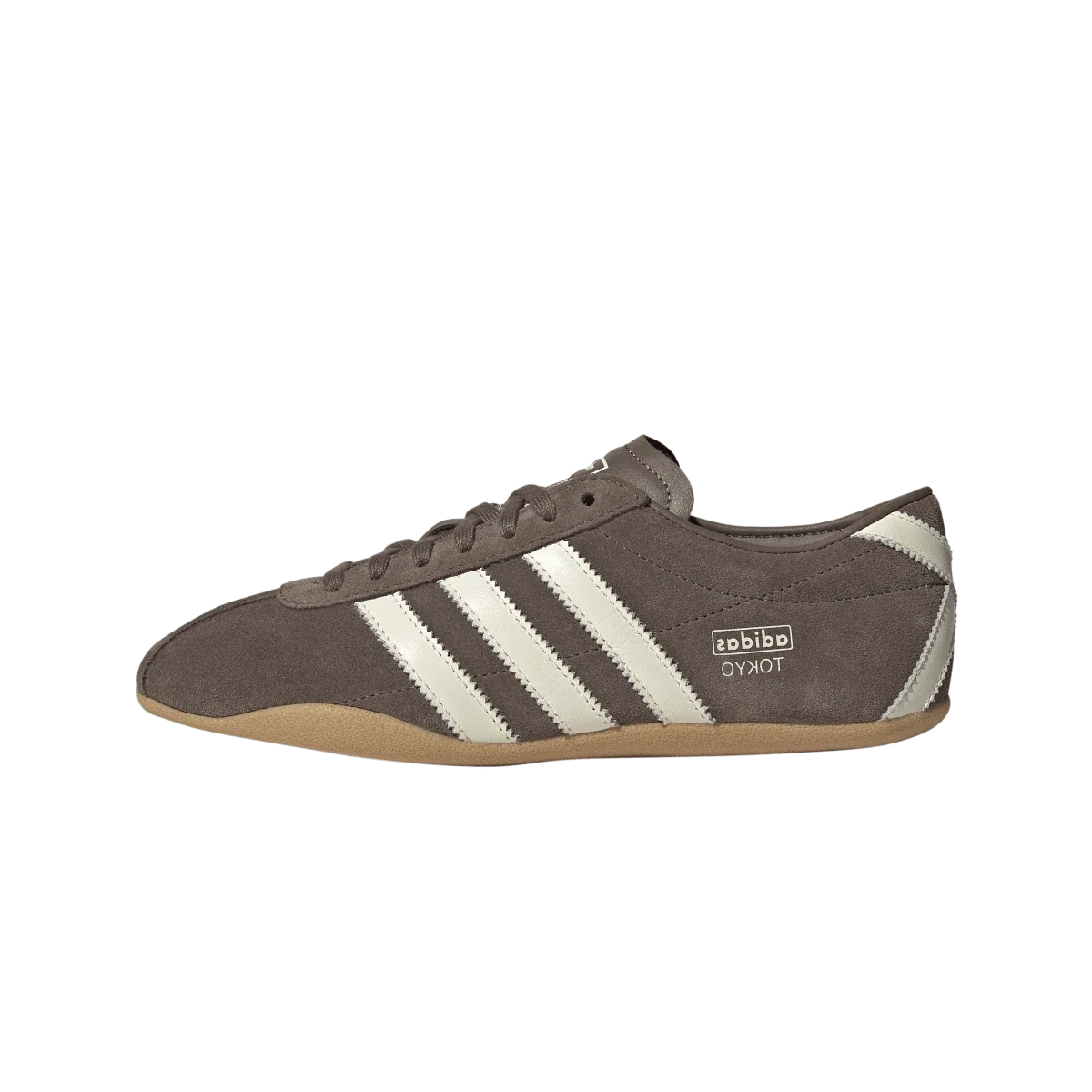 Overkicks - Adidas Tokyo Earth Strata Off White (Womens) (KI3584) - vista lateral