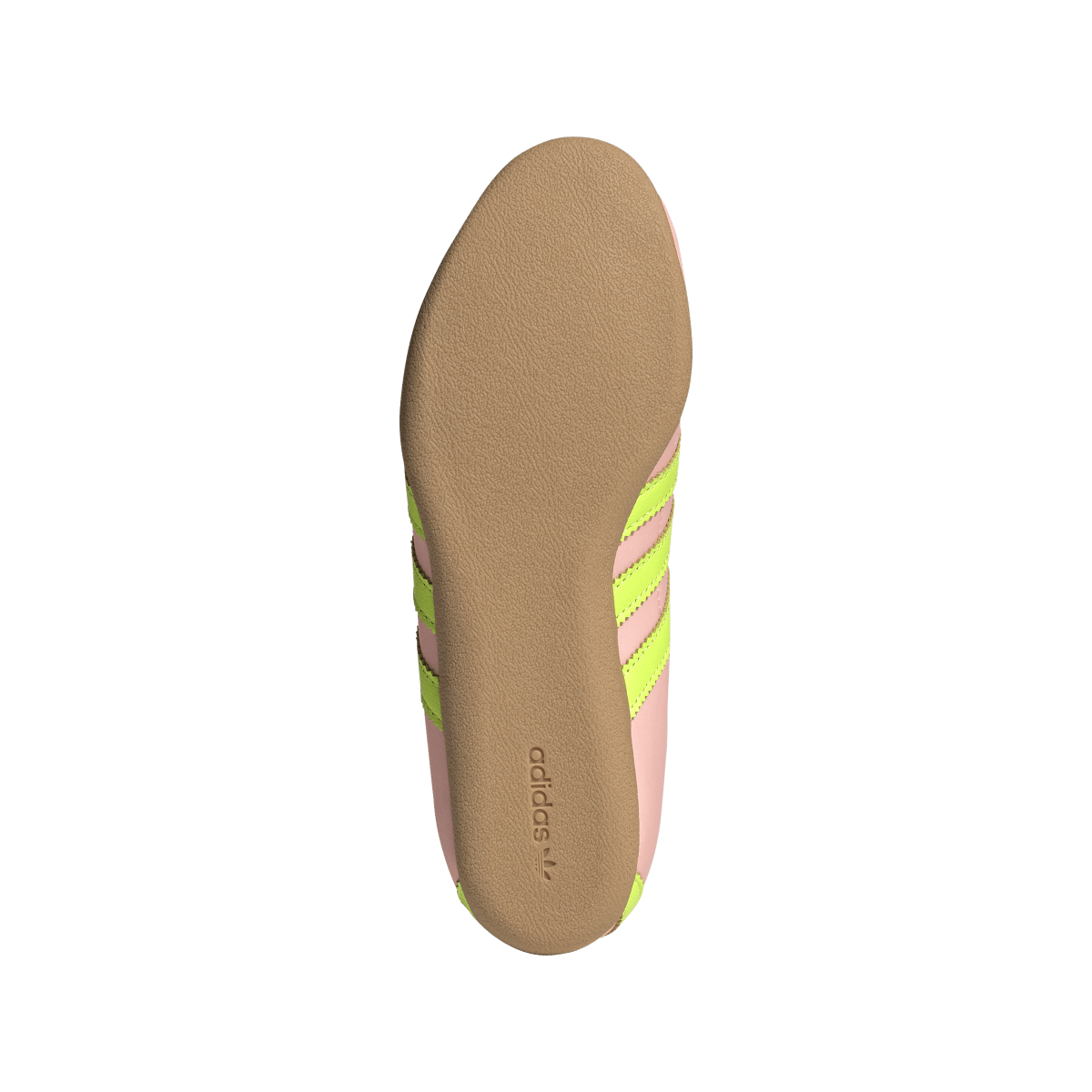 Overkicks - Adidas Tokyo Glow Pink Solar Yellow Gum (Womens) (JQ0584) - detalle suela
