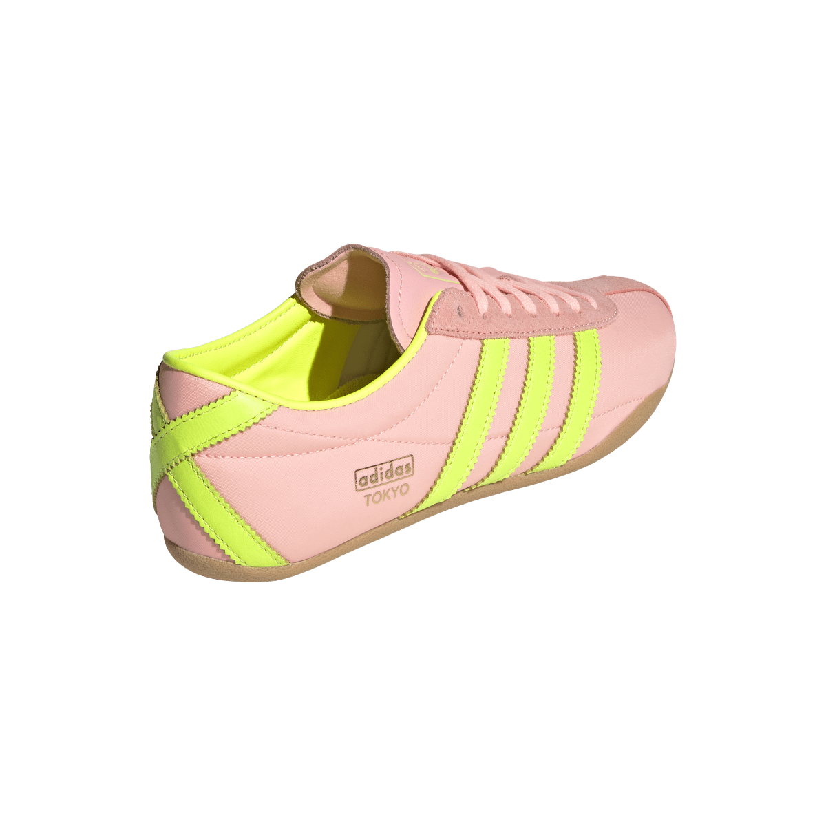 Overkicks - Adidas Tokyo Glow Pink Solar Yellow Gum (Womens) (JQ0584) - vista superior