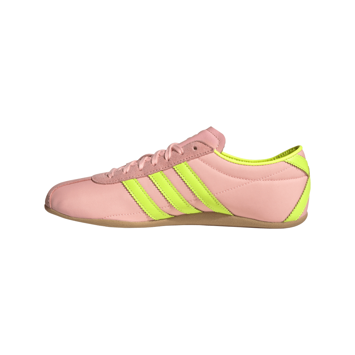 Overkicks - Adidas Tokyo Glow Pink Solar Yellow Gum (Womens) (JQ0584) - detalle talon
