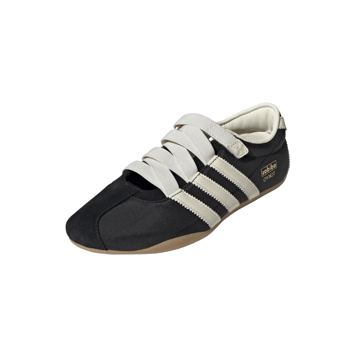 Overkicks - Adidas Tokyo MJ Black Cream White (Womens) (JR4790) - vista trasera