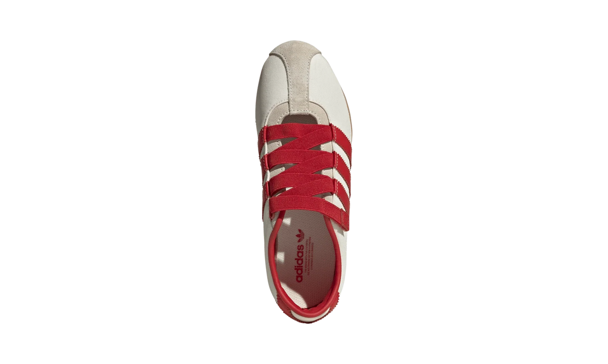Overkicks - Adidas Tokyo MJ Cream White Red (Womens) (IH3999) - par completo